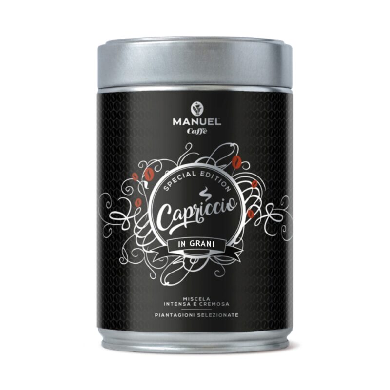 CAPRICCIO 70% Arabica - zrnková 250g Manuel Caffé