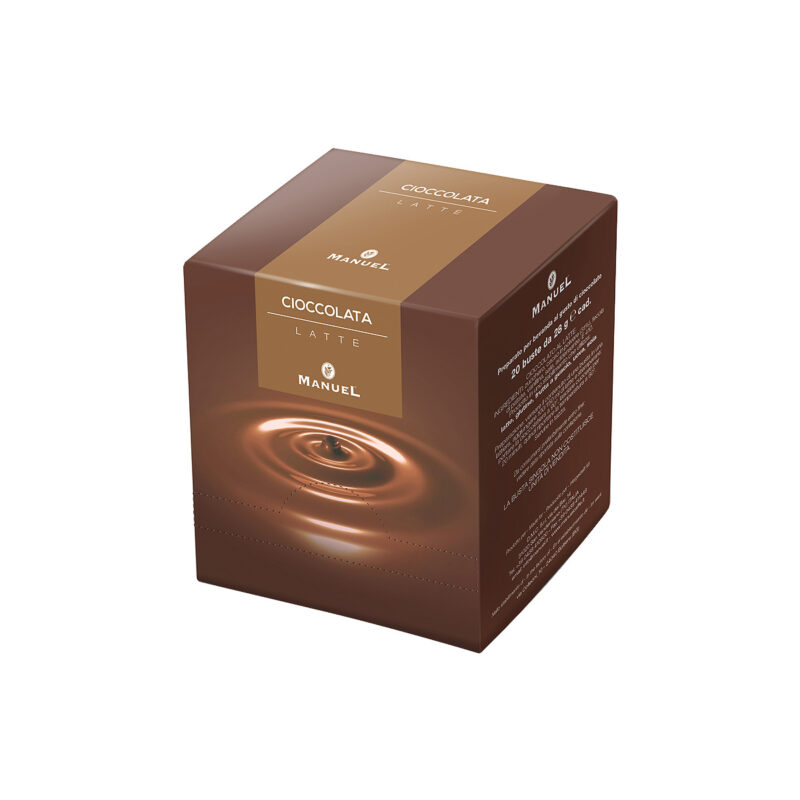 Manuel CIOCCOLATA CLASSICA LATTE - porcovaná 20ks