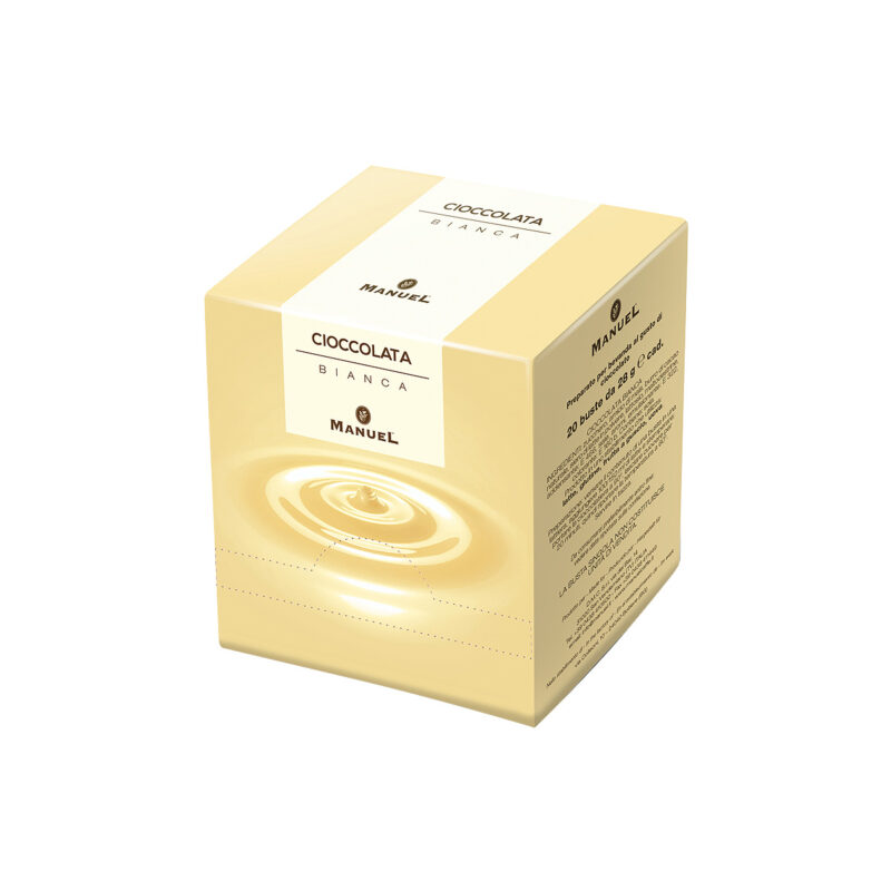 Manuel CIOCCOLATA CLASSICA BIANCA - porcovaná 20ks