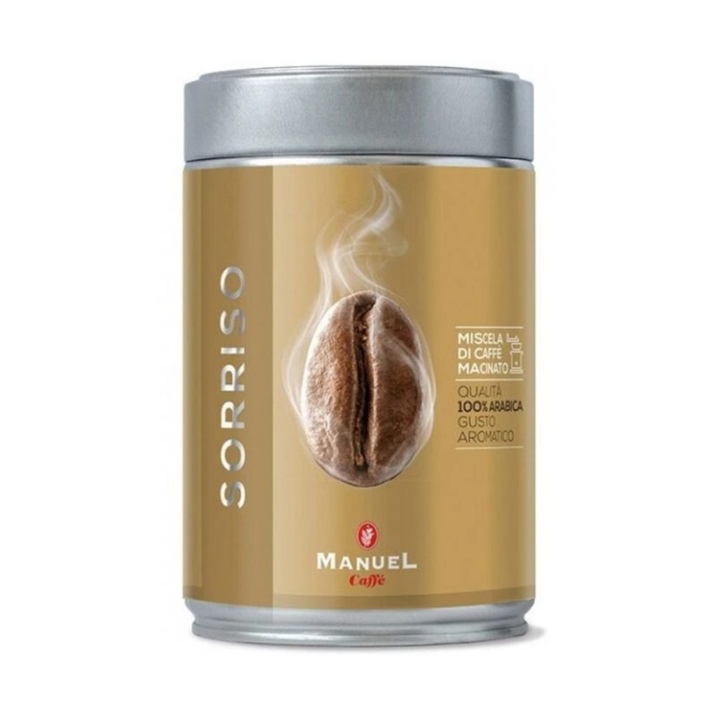 SORRISO 100%  Arabica - Mletá 250g Manuel Caffé