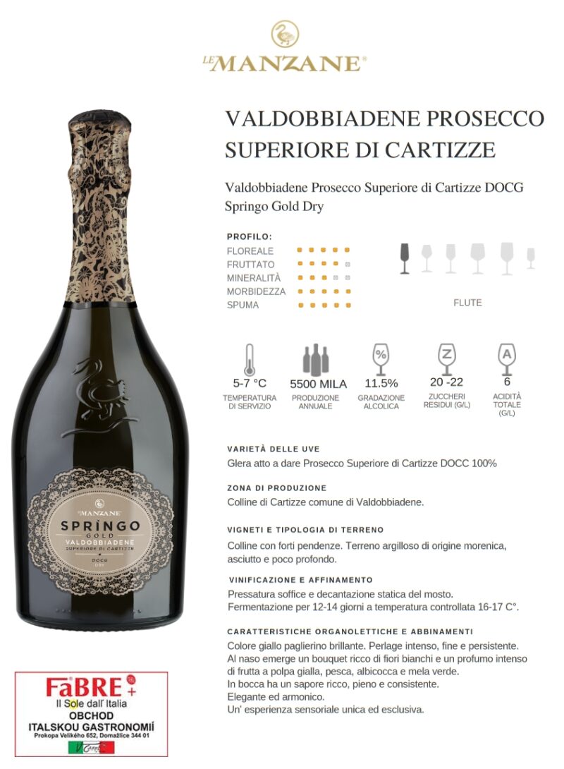Le Manzane Springo Gold Dry - Image 3